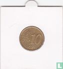 Belgique 10 cent 2001 (fauté) - Image 2