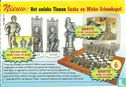 Aanvraagkaart Suske en Wiske Het unieke tinnen schaakspel - Image 1