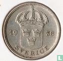 Suède 50 öre 1938 - Image 1