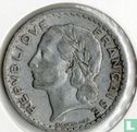Frankrijk 5 francs 1947 (aluminium - zonder B, 9 geopend) - Afbeelding 2