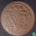 VOC 1 duit 1793 (Zeeland) - Afbeelding 1