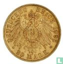 Prusse 20 mark 1895
