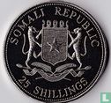 Somalie 25 shillings 2004 "Pope writing" - Image 2