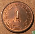 Singapore 1 cent 1972 - Image 1