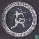 Spanien 2000 Peseta 1990 (PP) "1992 Olympics - Barcelona - Archery" - Bild 2