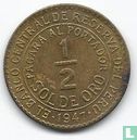 Pérou ½ sol de oro 1947 (AP) - Image 1