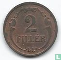 Hongrie 2 fillér 1937 - Image 2