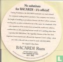 No substitute for Bacardi - Image 1