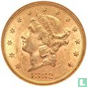 United States 20 dollars 1882 (S) - Image 1