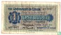 Ceylon 1 rupee 1931 - Image 1