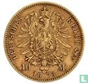 Württemberg 10 Mark 1873 - Bild 1