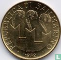 San Marino 20 lire 1972 - Afbeelding 1