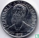 San Marino 5 lire 1972 - Afbeelding 1
