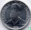 San Marino 1 Lira 1972 - Bild 1