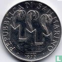 San Marino 10 lire 1972 - Afbeelding 1