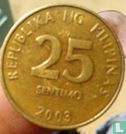 Filipijnen 25 sentimos 2003 - Afbeelding 1