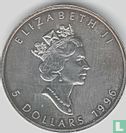 Canada 5 dollars 1996 (zilver) - Afbeelding 1