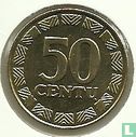 Litouwen 50 centu 1998 - Afbeelding 2