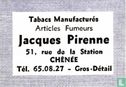 Tabacs Manufacturés Jacques Pirenne - Bild 1