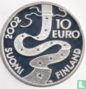 Finland 10 euro 2002 (PROOF) "200th anniversary Birth of Elias Lönnrot" - Afbeelding 1