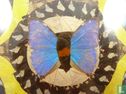 Dienblad met mozaïek van vlindervleugels - Image 2