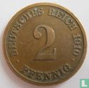 German Empire 2 pfennig 1910 (E) - Image 1