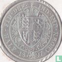 Royaume-Uni ½ crown 1897 - Image 1
