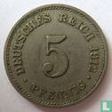 German Empire 5 pfennig 1912 (G) - Image 1