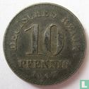 Empire allemand 10 pfennig 1917 (D) - Image 1