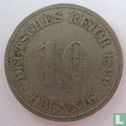 German Empire 10 pfennig 1899 (F) - Image 1