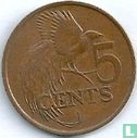 Trinidad and Tobago 5 cents 1990 - Image 2
