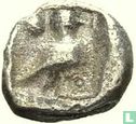 Mylasa, Caria  AR5 (1/48th stater)  450 - 400 BCE - Image 1
