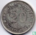 Kwangtung 20 cents 1920 (year 9) - Image 2