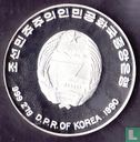North Korea 500 won 1990 (PROOF) "1992 Summer Olympics in Barcelona" - Image 1