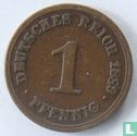 German Empire 1 pfennig 1889 (G) - Image 1