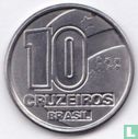 Brazilië 10 cruzeiros 1991 (4.36 g) - Afbeelding 2