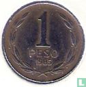 Chile 1 peso 1985 - Image 1