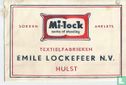 Textielfabrieken Emile Lockefeer N.V. - Mi-Lock - Afbeelding 1