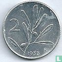 Italien 2 Lire 1955 - Bild 1