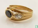 Gouden ring met safieren - Image 2
