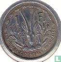 Afrique occidentale française 1 franc 1948 - Image 2
