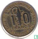États d'Afrique de l'Ouest 10 francs 1994 "FAO" - Image 2