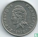 Nieuw-Caledonië 20 francs 1970 - Afbeelding 1