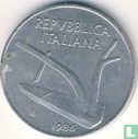 Italy 10 lire 1986 - Image 1