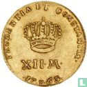 Danemark 12 mark 1763 (K-A) - Image 1