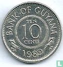 Guyana 10 Cent 1989 - Bild 1