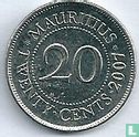 Mauritius 20 cent 2007 - Afbeelding 1