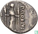 Romeinse Republiek. P. Clodius, AR Denarius Rome 42 v.C. - Afbeelding 2