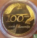 Slovenia 100 euro 2009 (PROOF) "100th anniversary of the birth of Zoran Mušic" - Image 1