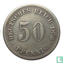 Deutsches Reich 50 Pfennig 1876 (H) - Bild 1
